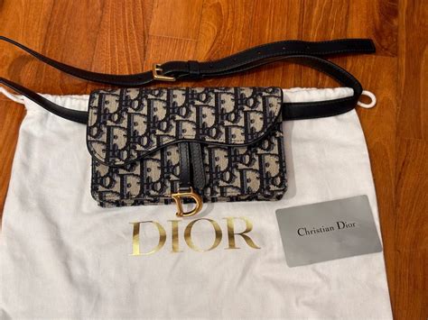 tas dior ori|dior saddle belt pouch.